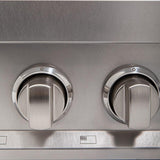 ZLINE 30" Porcelain Rangetop, DuraSnow, Stainless Steel, RTS-30