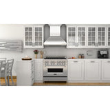 ZLINE 30" Professional Wall Range Hood, Stainless Steel, 587CRN-30