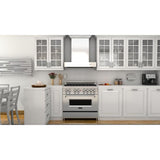 ZLINE 30" Professional Wall Range Hood, Stainless Steel, KECOMCRN-30