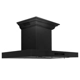 ZLINE 30" Range Hood, Black Stainless Steel, Speakers, BSKENCRN-BT-30