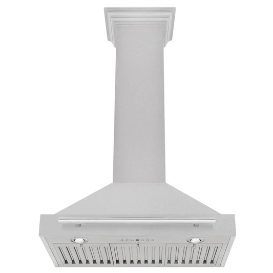 ZLINE 30" Stainless Steel Range Hood, Stainless Steel Handle KB4SNX-30