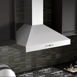 ZLINE 30" Stainless Steel Wall Range Hood, Crown Molding, KL3CRN-30