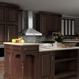ZLINE 30" Stainless Steel Wall Range Hood, Crown Molding, KL3CRN-30