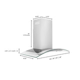 ZLINE 30" Stainless Steel Wall Range Hood KN4-30