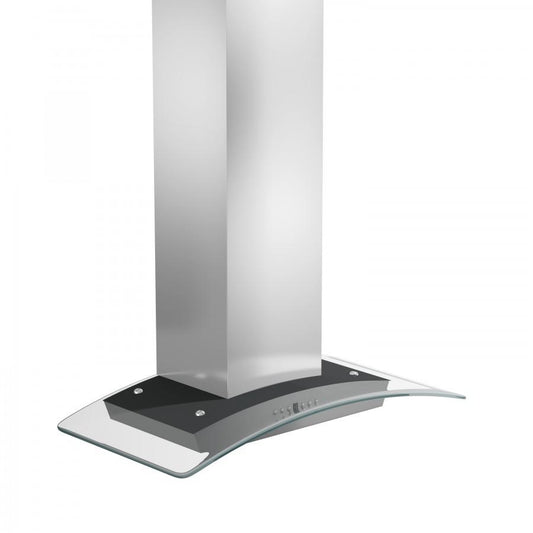 ZLINE 30" Stainless Steel Wall Range Hood with Crown Molding, KZCRN-30