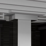 ZLINE 30" Stainless Steel Wall Range Hood with Crown Molding, KZCRN-30