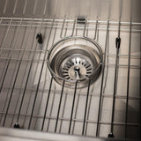 ZLINE 30" Undermount Single Bowl Ledge Sink Stainless Steel, SLS-30