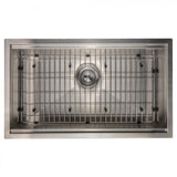 ZLINE 30" Undermount Single Bowl Ledge Sink Stainless Steel, SLS-30