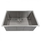 ZLINE 30" Undermount Single Bowl Sink in Stainless Steel, SRS-30