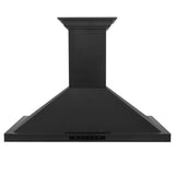 ZLINE 30" Wall Black Stainless Range Hood, Crown Speakers, BSKBNCRN-BT-30