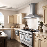ZLINE 30" Wall Range Hood, Built-in CrownSound® Bluetooth Speakers, KBCRN-BT-30