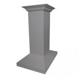 ZLINE 30" Wooden Island Mount Range Hood in Gray, KBiUU-RD-30