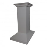 ZLINE 30" Wooden Island Range Hood in Gray, KBiUU-30