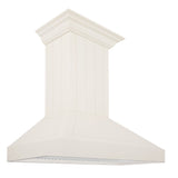 ZLINE 30" Wooden Wall Mount Range Hood in Cottage White, KPTT-30