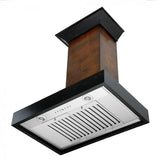 ZLINE 30" Wooden Wall Range Hood, Crown Molding KBAR-30