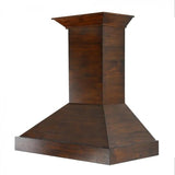 ZLINE 30" Wooden Wall Range Hood in Walnut, KBRR-30