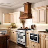 ZLINE 30" Wooden Wall Range Hood, Rustic Light, KPLL-30