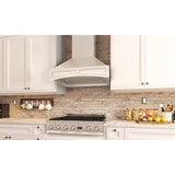 ZLINE 30" Wooden Wall Range Hood with Crown Molding, 321TT-30