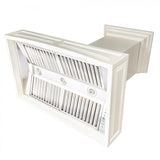 ZLINE 30" Wooden Wall Range Hood with Crown Molding, 321TT-30