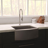 ZLINE 33" Undermount Single Bowl Apron Sink Stainless Steel, SAS-33S