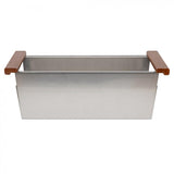 ZLINE 33" Undermount Single Bowl Ledge Sink Stainless Steel, SLS-33S