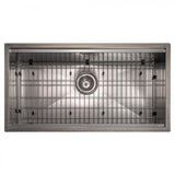 ZLINE 33" Undermount Single Bowl Ledge Sink Stainless Steel, SLS-33S