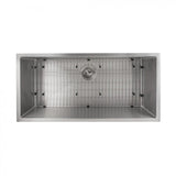 ZLINE 33" Undermount Single Bowl Sink in Stainless Steel, SRS-33