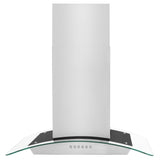 ZLINE 36" Alpine Island Range Hood, Stainless Steel, ALP70IS-36
