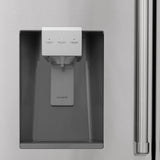 ZLINE 36" Autograph 21.6 cu. ft French Door Refrigerator with Ice Maker in Stainless Steel RFMZ-W-36-G