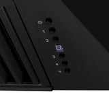 ZLINE 36" Autograph Black Stainless Wall Range Hood, Bronze, BS655Z-36-CB