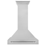 ZLINE 36" Autograph DuraSnow Stainless Steel Wall Range Hood 8654SNX-36