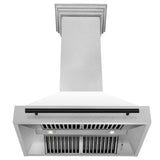 ZLINE 36" Autograph DuraSnow White Range Hood 8654SNZ-WM36-MB