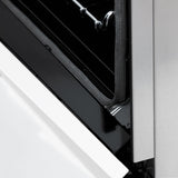 ZLINE 36" Autograph Edition Dual Fuel Range, White Door, RAZ-WM-36-G