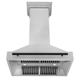 ZLINE 36" Autograph Edition DuraSnow Wall Range Hood 8654SNZ-36-MB