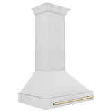 ZLINE 36" Autograph Edition Fingerprint Resistant Stainless Steel Range Hood 8654SNZ-36-G