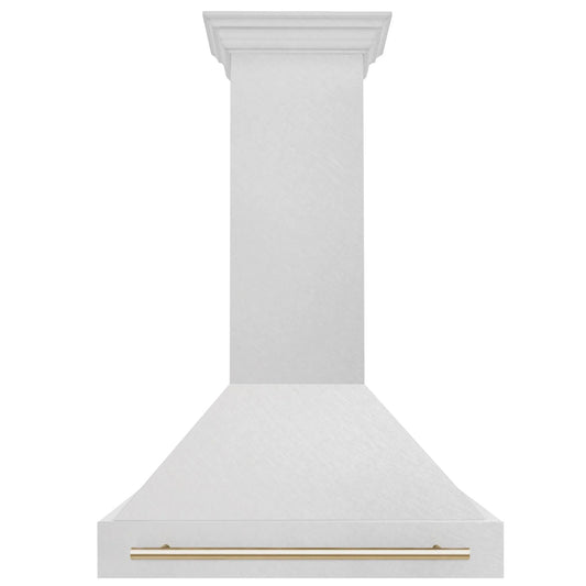 ZLINE 36" Autograph Edition Fingerprint Resistant Stainless Steel Range Hood 8654SNZ-36-G