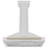 ZLINE 36" Autograph Stainless Wall Range Hood KB4SNZ-36-G