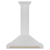 ZLINE 36" Autograph Stainless Wall Range Hood KB4SNZ-36-G
