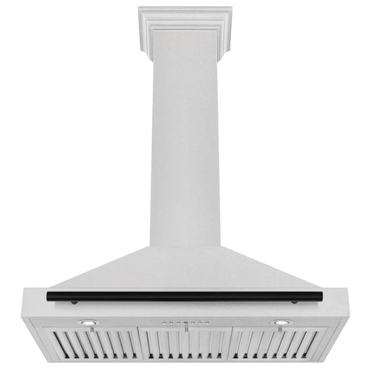 ZLINE 36" Autograph Stainless Wall Range Hood KB4SNZ-36-MB