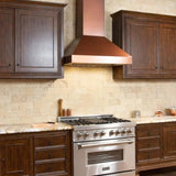 ZLINE 36" Copper Wall Range Hood, 8667C-36