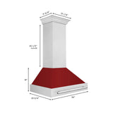 ZLINE 36" DuraSnow® Stainless Steel Range Hood 8654SNX-RG-36