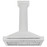 ZLINE 36" Fingerprint Resistant Stainless Steel Range Hood with Stainless Steel Handle KB4SNX-36