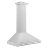 ZLINE 36" Fingerprint Resistant Stainless Steel Range Hood with Stainless Steel Handle KB4SNX-36