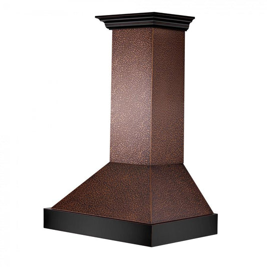 ZLINE 36" Hand-Hammered Copper Finish Wall Range Hood, 655-HBXXX-36