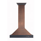 ZLINE 36" Hand-Hammered Copper Wall Range Hood, KB2-HBXXX-36