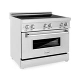 ZLINE 36" Induction Range with a 4 Element Stove and Electric Oven in Stainless Steel RAIND-36