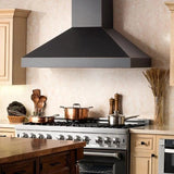 ZLINE 36" Oil-Rubbed Bronze Wall Range Hood, 8667B-36