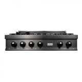 ZLINE 36" Porcelain Rangetop in Black Stainless with 6 Gas Burners, RTB-36