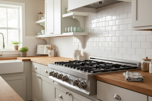 ZLINE 36" Porcelain Rangetop in Snow Stainless, RTS-36