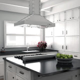 ZLINE 36" Porcelain Rangetop in Snow Stainless, RTS-36